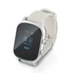 T58 Smart Watch GPS WiFi Smart Tracker Antil-lost Elderly SOS Call Tracking Children Smartwatch – Silver