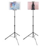 Mobile Phone Live Holder Tripod Selfie Stick Floor Stand for 4-12 inch Smartphone/Tablet/iPad