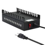 22-Ports 110/220V USB Charging Station Quick Charger USB Charging Port Hub Intelligent Safety Protection – EU Plug
