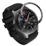 Metal Material Watch Frame for Samsung Gear S3 Frontier – Black/White