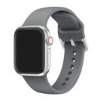 Silicone Watch Strap for Apple Watch Series 4 40mm/Apple Watch Series 3/2/1 38mm – Dark Grey