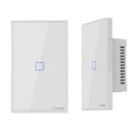 SONOFF T0US1C-TX 120 WiFi Smart Switch APP RF433 Remote Control for Alexa Google Home US Plug – 1 Gang