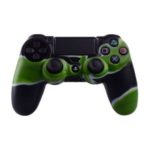 Handle Camouflage Silicone Cover For Sony PS4 – Black/Green