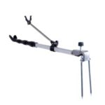 137cm Aluminum Alloy Hand Rod Holder Stand Bracket Adjustable Telescoping Fishing Pole