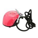 Portable Airbrush Set Small Spray Pump Pen Set Air Compressor Kit for Art Painting Tattoo Craft Cake – US Plug
