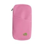 Multi-Functional Portable Travel Passport Package Holder Case Pocket – Pink