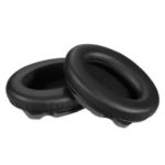 Replacement Protein Leather Memory Foam Ear Pad Cushion Cover for Bose Ear Pads Aviation Headset X A10 A20 Headphone – Black