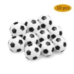 For Kids / Adults 10Pcs Indoor Table Soccer Balls Replacement 32mm Mini Footballs Foosball Table Football