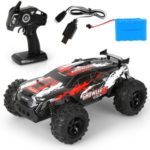 MGRC 2.4G 4CH Remote Control Off-road Climbing Car 1:12 RC Racing Car Vehicle Kids Toy – YL30A/Red