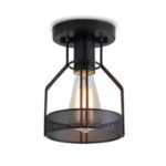 Modern Indoor Living Room Metal Pendant Lamp Holder Ceiling Light Mount