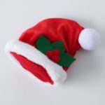 Santa Claus Christmas Hat Napkin Bag Table Decor