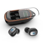 X21S TWS Wireless Bluetooth 5.0 Stereo Earphones HiFi Binaural Waterproof Sports Headset with Charging Box – Black