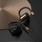SMA-23 Earhook Waterproof Stereo Sports Bluetooth Headsets – Black/Gold