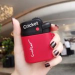 Lighter Silicone Cover Case for Apple AirPods with Charging Case (2019)/(2016)/Wireless Charging Case (2019) – Red