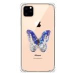 Dynamic Quicksand Shock-proof TPU Cover Case for iPhone 11 6.1-inch – Butterfly