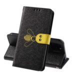 Bee Style Silk Skin Leather Case for iPhone 11 Pro Max 6.5 inch – Black