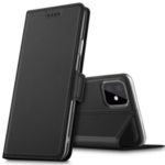 Magnetic Adsorption Leather Card Holder Phone Case with Stand for iPhone 11 6.1 inch – Black