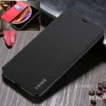 X-LEVEL Leather Stand Phone Cover Case with Card Slot for iPhone 11 Pro 5.8-inch – Black