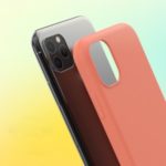 Soft Liquid Silicone Phone Back Cover for iPhone 11 Pro 5.8-inch – Red
