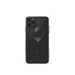 KINGXBAR Wish Series Authorized Swarovski Rhinestone Decoration PC Phone Cover for iPhone 11 Pro 5.8 inch (2019) – Black
