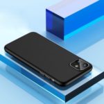 USAMS Gentle Series Cell Phone Casing Shell for iPhone 11 6.1 inch – Black