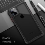 IPAKY Mu Feng Series PC + TPU Phone Case Cover for Apple iPhone 11 Pro Max 6.5 inch – Black