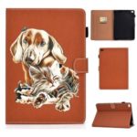 Universal Pattern Printing Leather Tablet Cover for iPad 9.7-inch (2017)/(2018)/iPad Air (2013)/Air 2 – Dog