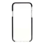 Bi-color TPU + Acrylic Protective Cell Phone Case for iPhone 11 Pro Max 6.5 inch – Black
