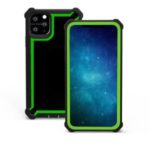 Anti-drop PC and TPU Hybrid Back Case Covering for iPhone 11 Pro Max 6.5 inch – Green