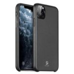 DUX DUCIS Skin Lite Series PU Leather Coated PC Hard Case for iPhone 11 Pro 5.8 -inch – Black