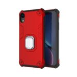Armored PC + TPU Hybrid Kickstand Case for Apple iPhone XS Max 6.5-inch – Red
