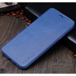 Qiancai Series PU Leather Cell Cover for iPhone 11 Pro 5.8 inch – Blue