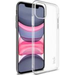 IMAK Crystal Case II Pro Wear-resistant Clear PC Shell Case + Explosion-proof Screen Film for iPhone 11 6.1 inch