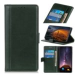 Wallet Leather Stand Phone Case for Samsung Galaxy A20s – Green