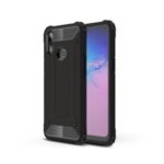 Armor Guard Plastic + TPU Hybrid Case for Samsung Galaxy A10s – Black