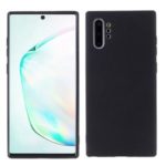 Double-sided Frosted TPU Case Shell for Samsung Galaxy Note 10 Plus/Note 10 Plus 5G – Black