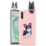3D Animal Doll Decor Soft TPU Phone Shell for Samsung Galaxy Note 10/Note 10 5G – Dog