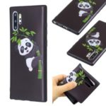 Pattern Printing Embossed TPU Cover for Samsung Galaxy Note 10 Plus 5G / Note 10 Plus – Panda Pattern