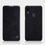 NILLKIN Qin Series Leather Card Holder Case for Samsung Galaxy A10s – Black