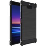 IMAK Vega Series Carbon Fiber Texture Brushed TPU Cover Phone Shell for Sony Xperia 20