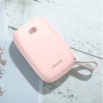 USAMS US-CD78 Dual-USB 10000mAh Digital Display Portable Power Bank – Pink