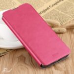 MOFI Rui Series PU Leather Stand Covering Case for Huawei P30 Lite / nova 4e – Rose