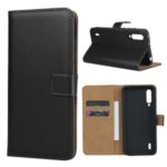 Genuine Leather Wallet Stand Phone Cover for Xiaomi Mi CC9/CC9 Meitu Edition
