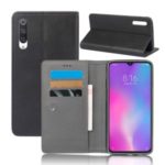 Crazy Horse PU Leather PC Shell for Xiaomi Mi CC9e / Mi A3 – Black