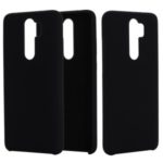 Liquid Silicone Stylish Casing for Xiaomi Redmi Note 8 Pro – Black