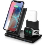 Q600 Detachable Smart Wireless Phone Charger + Smart Watch Charger 3-in-1 Multifunction Wireless Charger