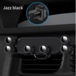Rotation Car Air Vent Mount Phone Holder Cradle for iPhone Samsung Etc. – Black
