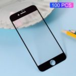 100Pcs/Set RURIHAI Silk Print Full Coverage Tempered Glass Screen Protector for iPhone 6s / 6 4.7 inch – Black