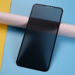 RURIHAI 4D Curved Anti-peep Full Coverage Tempered Glass Screen Film for iPhone 11 Pro Max 6.5 inch