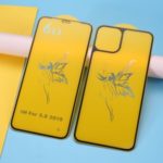 Silk Print Tempered Glass Full Screen Protector Front and Back Film for iPhone 11 Pro 5.8 inch/XS/X
